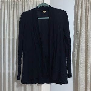 J. Crew Navy Cardigan